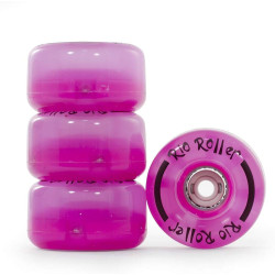 Roues roller quad RIO ROLLER Light Up Pink Frost Small