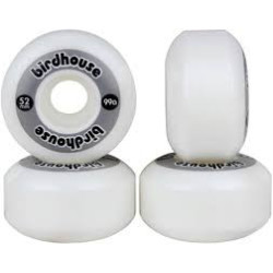 Roues skate BIRDHOUSE SKATEBOARDS Logo 99a (PK 4) Grey 52mm