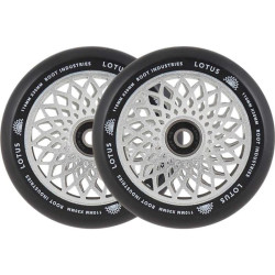 Paire de roues trottinette ROOT INDUSTRIES Lotus Wide Raw 110mm