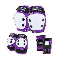 Set de protection 187 Jr. Six Pack Set Staab Purple OSFA