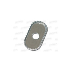Rondelle de strap crantée