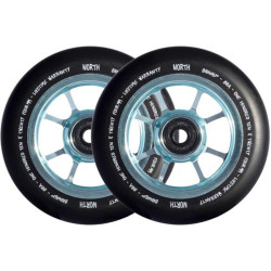 Paire de roues trottinette NORTH Signal Jade 24mm