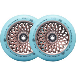 Paire de roues trottinette ROOT INDUSTRIES Lotus Copper/Isotope 110mm