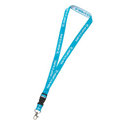 Porte clés tour de cou RIPCURL Rc Corp Lanyard Blue