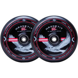 Paire de roues trottinette STRIKER Bgseakk Magnetit Noir 110mm