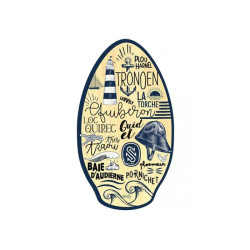 Skimboard ONE Wood Bretagne 41 Marine/Aqua