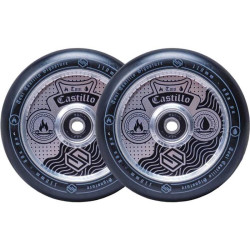 Paire de roues trottinette STRIKER Toni Castillo Raw/Black 110mm
