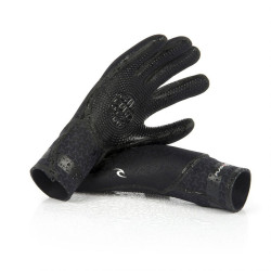 Gants néoprène RIPCURL Flashbomb 3/2 5 Finger Gl Black L