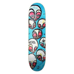 Plateau de skate VERB Faces Blue 8.25
