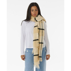 Écharpe RIPCURL La Isla Check Scarf Black
