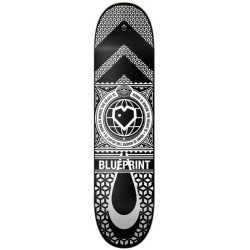 Plateau de skate BLUEPRINT Home Heart Blanc 8.0