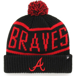 Bonnet 47 BEANIE MLB ATLANTA BRAVES CALGARY CUFF KNIT BLACK