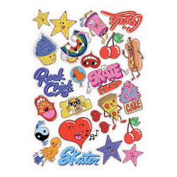Autocollants SFR ROLLER Sticker Sheet Love