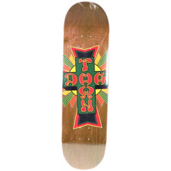 Plateau skate DOGTOWN Cross Logo Rasta Bois 8.5
