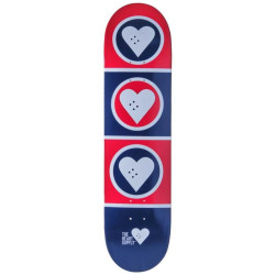 Plateau de skate HEART SUPPLY Squad Rouge 8.0