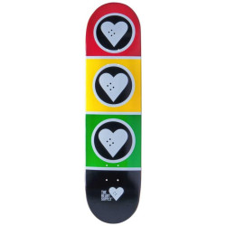 Plateau de skate HEART SUPPLY Squad Rasta 8.125