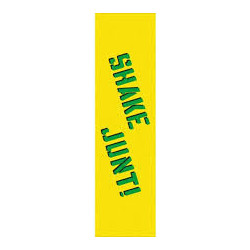 Grip skateboard SHAKE JUNT Plaque Yellow Vert 9x33