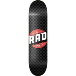 Plateau de skate RAD Checker Noir/Gris 8.0