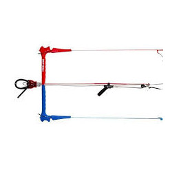 Barre kitesurf KITE ATTITUDE Bleu Rouge 2023 50cm