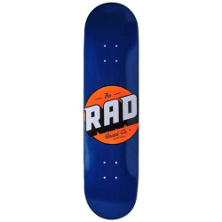 Plateau de skate RAD Solid Logo Navy 8.0