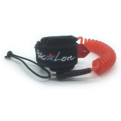 Leash aile de wing PAT LOVE Rouge