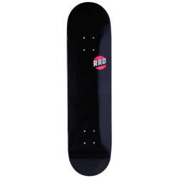 Plateau de skate RAD Blank Logo Noir 8.0