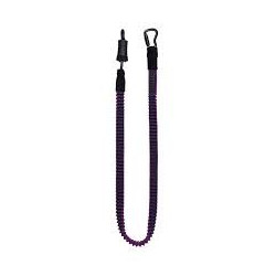 Leash d´aile kitesurf MYSTIC Kite HP Leash Long Purple / Grey