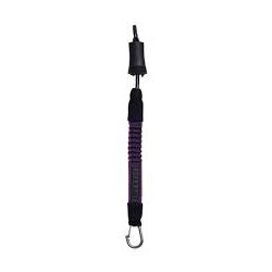 Leash d´aile kitesurf MYSTIC Kite Safety Leash Short Purple / Grey