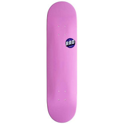Plateau de skate RAD Blank Logo Rose 8.0