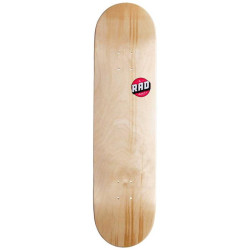 Plateau de skate RAD Blank Logo Wood 8.25