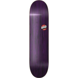 Plateau de skate RAD Blank Logo Purple Maple 8.25