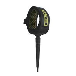 Leash surf FCS 9' All Round Essential Leash Coal Lime
