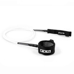 Leash surf FCS All Round Essential Leash White/Black
