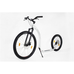 Trottinette Footbike KICKBIKE Cross Fix Blanc
