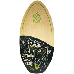 Skimboard ONE Wood Basque 41 Teal/Green