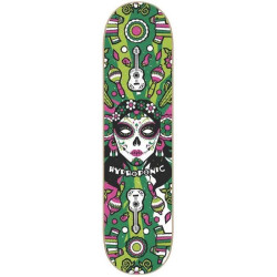 Plateau de skate HYDROPONIC Mexican Skull 2.0 Green Catrina 8.0