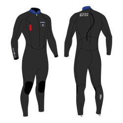 Combinaison homme OCEAN STEP Optimizer 4/3 D/Zip  L