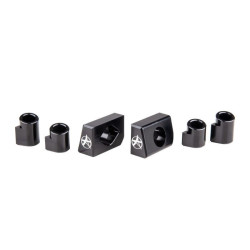 Deck ends trottinette ADDICT Alu Inserts Black