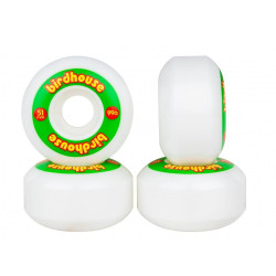 Roues skate BIRDHOUSE SKATEBOARDS Logo 99a (PK 4) Rasta 51mm