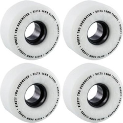 Roues skateboard RICTA (Jeu De 4) Clouds Blanc 52mm