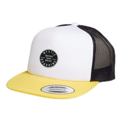 Casquette MYSTIC Boarding Flat Cap White