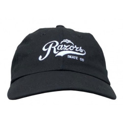 Casquette RAZOR SKATES Slugger Dad Hat Noir