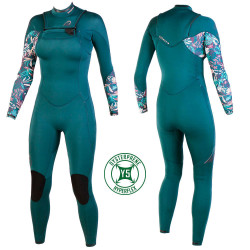 Combinaison intégrale femme SOORUZ Divine 5/4 Frontzip Emerald XS