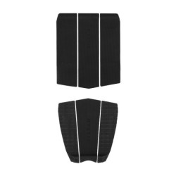 Pad surf MYSTIC 3 Piece Tail + Front Traction Pad Black