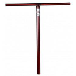 Guidon trottinette RAPTOR Chromoly T Bar Rouge