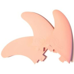 Ailerons de surf Adaoz Wave thruster FCS Rose