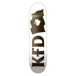 Plateau de skate KFD Flagship Blanc 8.25