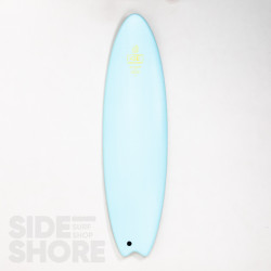 Planche de Surf mousse EZI Brains Pastel Blue 7´0