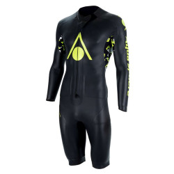 Combinaison Triathlon Aquasphère limitless suit v2 Black Bright Green