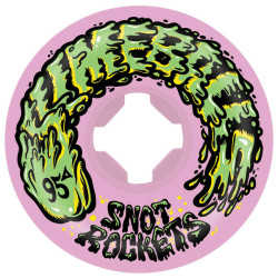 roue skateboard Slime Balls Wheels (Jeu De 4) 54Mm Snot Rockets Pink 95A